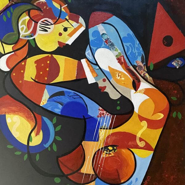 peinture contemporaine souffle d'ange