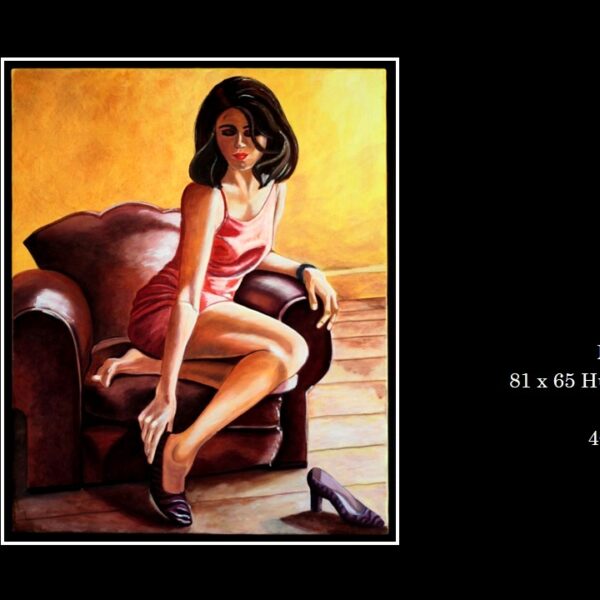 la femme au fauteuil